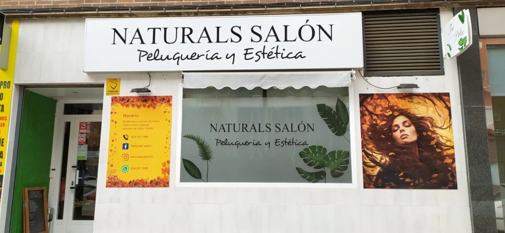 Escaparate Naturals salón